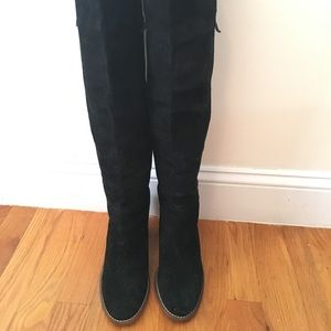 Madewell suede over-the-knee boots